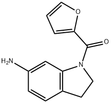 1-(2-Furoyl)indolin-6-amine Structure