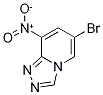 6-Bromo-8-nitro[1,2,4]triazolo[4,3-a]pyridine Structure