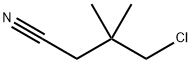 4-Chloro-3,3-dimethylbutanenitrile Structure