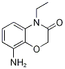 8-Amino-4-ethyl-2H-1,4-benzoxazin-3(4H)-one Struktur