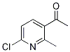 1-(6-Chloro-2-methylpyridin-3-yl)ethan-1-one Structure