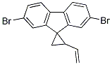 2',7'-Dibromo-2-vinylspiro[cyclopropane-1,9'-fluorene] Struktur