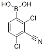 3-Cyano-2,4-dichlorobenzeneboronic acid 98% Struktur