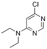 6-Chloro-N,N-diethylpyrimidin-4-amine 化学構造式
