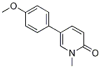 5-(4-Methoxyphenyl)-1-methylpyridin-2(1H)-one 结构式