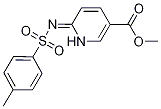 Methyl 6-{[(4-methylphenyl)sulphonyl]imino}-1H-pyridine-3-carboxylate Struktur