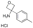 3-(4-Methylphenyl)oxetan-3-amine hydrochloride, 4-(3-Aminooxetan-3-yl)toluene hydrochloride Struktur