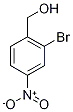 3-Bromo-4-(hydroxymethyl)nitrobenzene, (2-Bromo-4-nitrophenyl)methanol 化学構造式