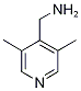 (3,5-Dimethylpyridin-4-yl)methylamine 化学構造式