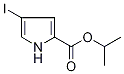 Prop-2-yl 4-iodo-1H-pyrrole-2-carboxylate, 4-Iodo-2-(isopropoxycarbonyl)-1H-pyrrole Structure