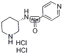 N-[(3S)-(Piperidin-3-yl)]pyridine-4-carboxamide dihydrochloride, (3S)-3-{[(Pyridin-4-yl)carbonyl]amino}piperidine dihydrochloride, 4-[(3S)-(Piperidin-3-yl)carbamoyl]pyridine dihydrochloride