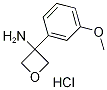  3-(3-Methoxyphenyl)oxetan-3-amine hydrochloride, 3-(3-Aminooxetan-3-yl)anisole hydrochloride