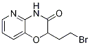2-(2-Bromoethyl)-3,4-dihydro-3-oxo-2H-pyrido[3,2-b][1,4]oxazine 化学構造式