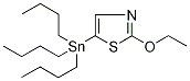 (2-Ethoxy-1,3-thiazol-5-yl)tributylstannane 化学構造式