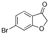 6-Bromo-2,3-dihydrobenzo[b]furan-3-one 化学構造式