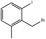 2-溴甲基-1-碘-3-甲基苯 结构式