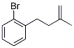 4-(2-Bromophenyl)-2-methylbut-1-ene,,结构式