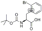 2-Bromo-L-phenylalanine, N-BOC protected Struktur