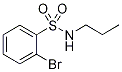 2-Bromo-N-propylbenzenesulphonamide,,结构式