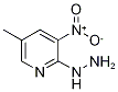 2-Hydrazino-5-methyl-3-nitropyridine 98%|