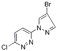 3-(4-Bromo-1H-pyrazol-1-yl)-6-chloropyridazine 98% Struktur
