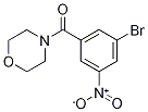 4-(3-Bromo-5-nitrobenzoyl)morpholine 98% Struktur