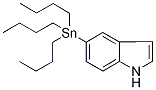 5-(Tributylstannyl)-1H-indole Structure