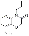 8-Amino-4-propyl-2H-1,4-benzoxazin-3(4H)-one,,结构式