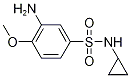  3-Amino-N-cyclopropyl-4-methoxybenzenesulphonamide