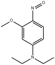 N,N-Diethyl-3-methoxy-4-nitrosoaniline 化学構造式