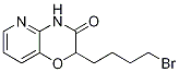 2-(4-Bromobut-1-yl)-3,4-dihydro-3-oxo-2H-pyrido[3,2-b][1,4]oxazine 化学構造式
