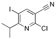 2-Chloro-5-iodo-6-(prop-2-yl)pyridine-3-carbonitrile