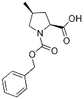 cis-4-Methyl-L-proline, N-CBZ protected, (2S,4S)-1-[(Benzyloxy)carbonyl]-2-carboxy-4-methylpyrrolidine