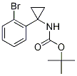 tert-Butyl [1-(2-bromophenyl)cycloprop-1-yl]carbamate, 1-(2-Bromophenyl)-1-[(tert-butoxycarbonyl)amino]cyclopropane