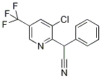 1-[3-Chloro-5-(trifluoromethyl)pyridin-2-yl]phenylacetonitrile 97%,,结构式