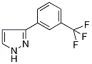 3-[3-(Trifluoromethyl)phenyl]-1H-pyrazole 97% Structure