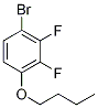 4-Bromo-2,3-difluorophenyl butyl ether Struktur