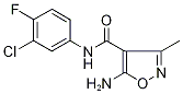 5-Amino-N-(3-chloro-4-fluorophenyl)-3-methylisoxazole-4-carboxamide|