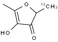 Furaneol(13C6),,结构式