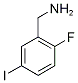 (2-Fluoro-5-iodophenyl)methylamine Structure