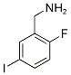 (2-Fluoro-5-iodophenyl)methylamine 化学構造式