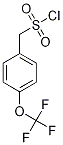 [4-(Trifluoromethoxy)phenyl]methylsulphonyl chloride, 4-(Chlorosulphonyl)-alpha,alpha,alpha-trifluoroanisole