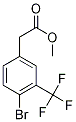 Methyl 4-bromo-3-(trifluoromethyl)phenylacetate Structure