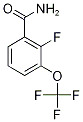 2-Fluoro-3-(trifluoromethoxy)benzamide 结构式