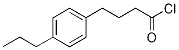 4-(Propylphenyl)butanoyl chloride Struktur