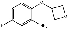 5-Fluoro-2-(oxetan-3-yloxy)benzenamine Struktur