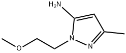 1-(2-Methoxyethyl)-3-methyl-1H-pyrazol-5-amine Structure