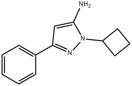 1-Cyclobutyl-3-phenyl-1H-pyrazol-5-amine