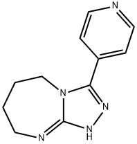 4-{5H,6H,7H,8H,9H-[1,2,4]Triazolo[4,3-a][1,3]diazepin-3-yl}pyridine Structure