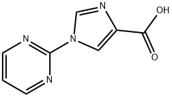 1-(Pyrimidin-2-yl)-1H-imidazole-4-carboxylic acid Structure